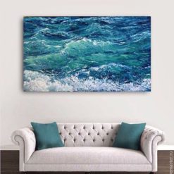 vẽ tranh acrylic-sea
