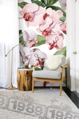 vẽ tranh tường phòng khách đẹp-ac