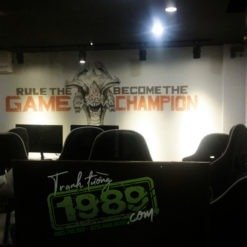 vẽ trang trí tường QTV stadium-a