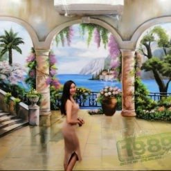 Ve Tranh Tuong Phong Khach 2