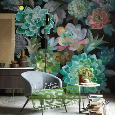 Ve Tranh Tuong Phong Khach 4