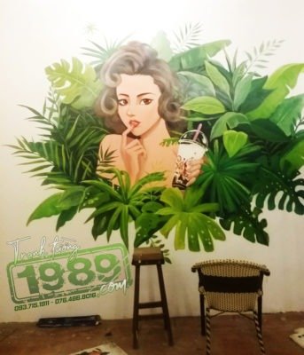 Ve Tranh Tuong Quan Cafe 11