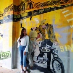 Ve Tranh Tuong Quan Cafe 6