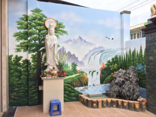 Vẽ Tường Phong Thủy.a