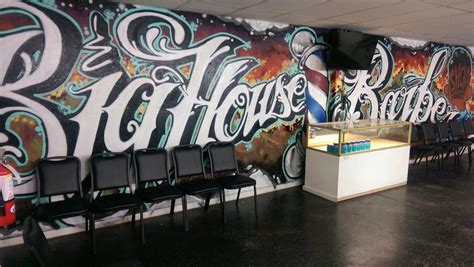 Vẽ Graffiti Barber Shop | Khánhartist | Tranh Tường 1989