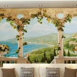 Ve Tranh Tuong 3d Phong Cảnh