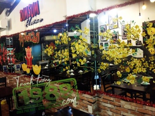 Vẽ Kính Tết.2019 Q