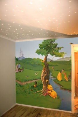 Vẽ Tranh Tường 3d Cho Bé.a.b