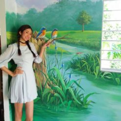 Vẽ Tranh Tường 3d Giá Rẻ.a