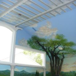 Vẽ Tranh Tường 3d Trần Nhà.c