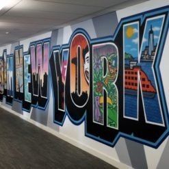 Vẽ Tranh Tường 3d Văn Phòng R