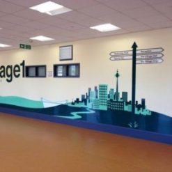 Vẽ Tranh Tường 3d Văn Phòng T