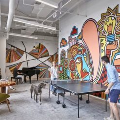 Vẽ Tranh Tường 3d Văn Phòng U