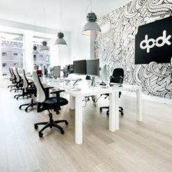 Vẽ Tranh Tường 3d Văn Phòng.a