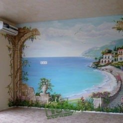 Vẽ Tranh Tường 3d đẹp.c