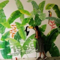 Vẽ Tường Trà Sữa E