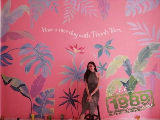 Vẽ Tường Trà Sữa R