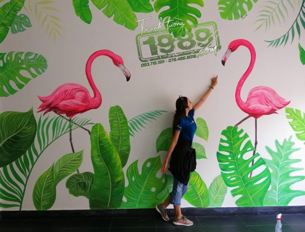 Vẽ Tường Trà Sữa W