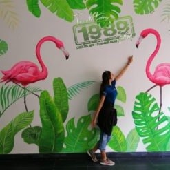 Vẽ Tường Trà Sữa W