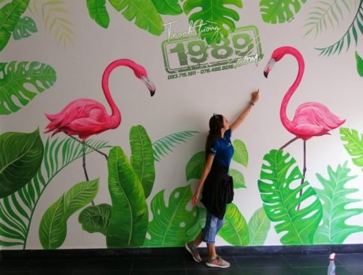 Vẽ Tường Trà Sữa W