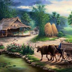 Tranh phong thủy Tuổi Sửu E