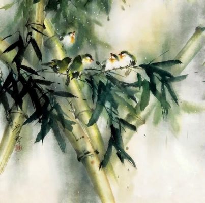 Vẽ Tranh Phong Thủy Tuổi Mão I