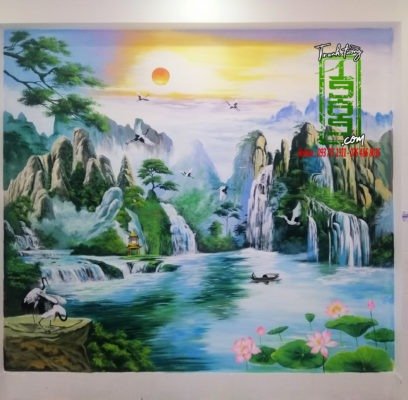 Vẽ Tranh Sơn Thủy A