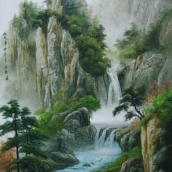 vẽ-tranh-sơn-thủy-q