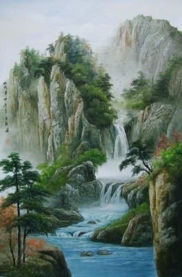 vẽ-tranh-sơn-thủy-q