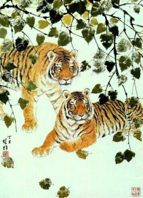 Vẽ Tranh Tường Tuổi Dần U