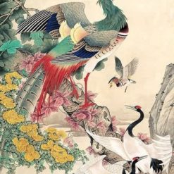 Tranh Phong Thủy Bách điểu Triều Phụng A