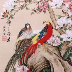 Tranh Phong Thủy Phượng Hoàng Song Phi T