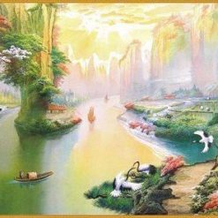 Tranh Phong Thủy Thuận Buồm Xuôi Gió W