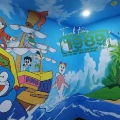 Vẽ Doraemon Phòng Bé 1