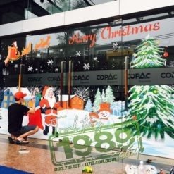 Vẽ Kính Noel Tòa Nhà Copac Q.4(1)