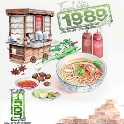 Vẽ Tranh Tường Món ăn 4