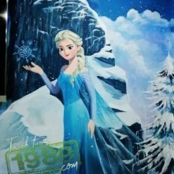 Vẽ Tường Elsa Frozen Phòng Cho Bé 1