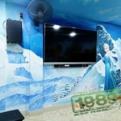 Vẽ Tường Elsa Frozen Phòng Cho Bé 2