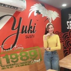 Tranh Tường Yuki Sushi Trệt 2