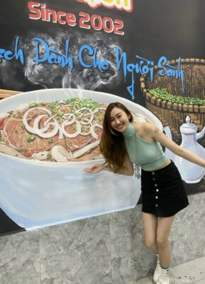 Vẽ Tranh Tường Quán Phở Sạch 1