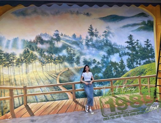 Ve Tranh Tuong 3d Da Lat
