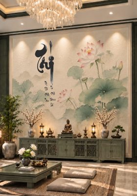 Tranh Tuong Hoa Sen Toi Gian Tho Phat 35