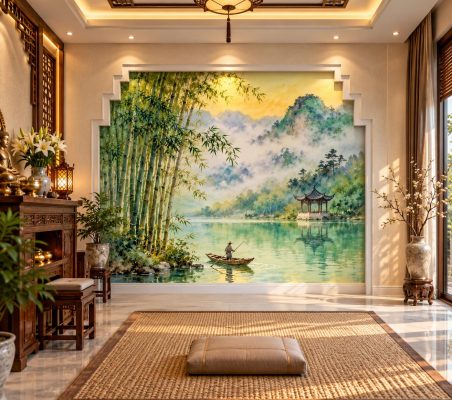 Tranh Tuong Phat Giao Phong Canh 3d Son Thuy 45