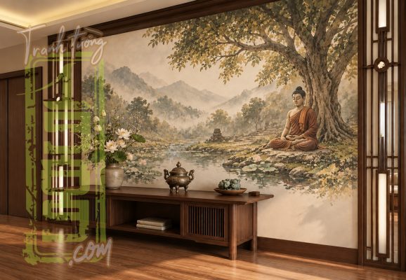 Tranh Tuong Phat Thich Ca Giua Thien Nhien 15